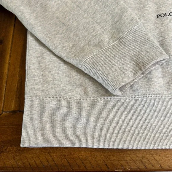 Polo Ralph Lauren Kids Polo Bear Crewneck Sweatshirt Gray XXL - Picture 4 of 7